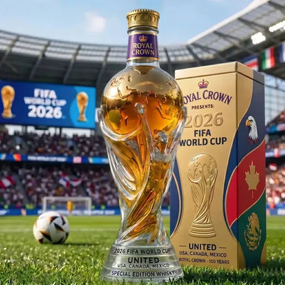 2026 World Cup Special Edition Whisky Bottle